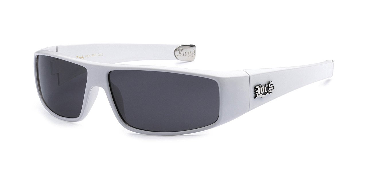 LOCS 8LOC9035-WHT MEN'S SUNGLASSES