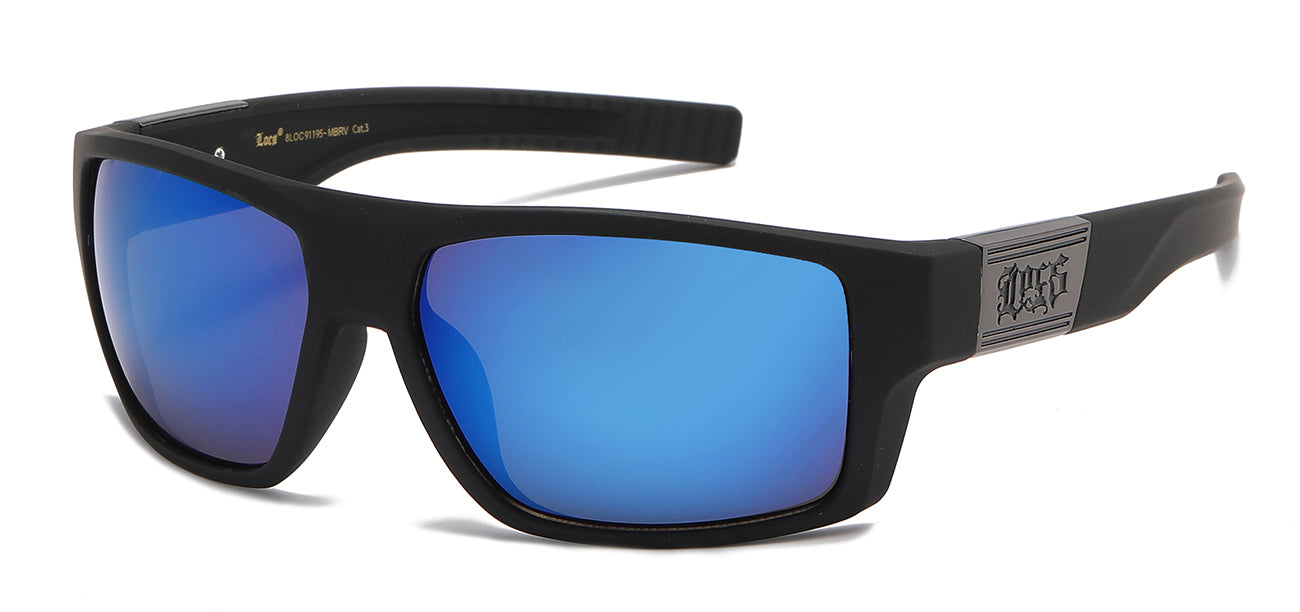 Urban Graffiti Locs Sunglasses - 12 Pairs