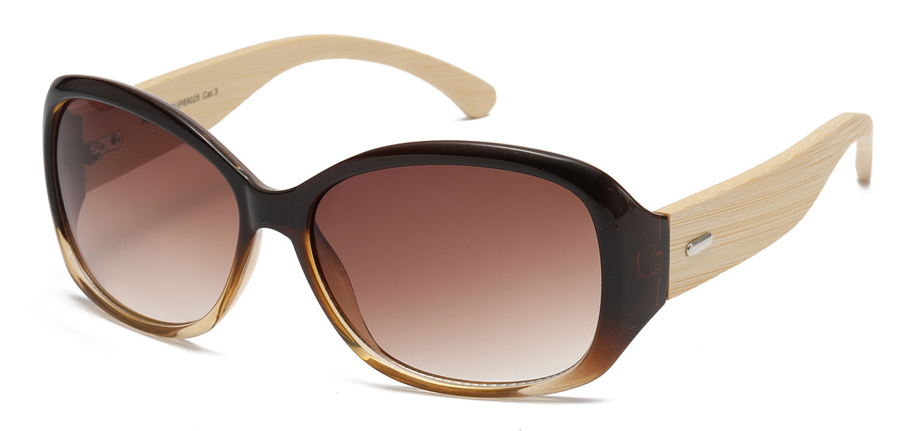Superior 8SUP89025 Bamboo Temple Sunglasses