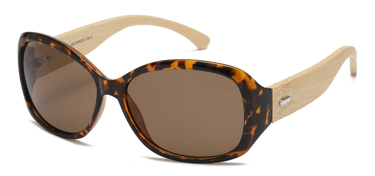 Superior 8SUP89025 Bamboo Temple Sunglasses