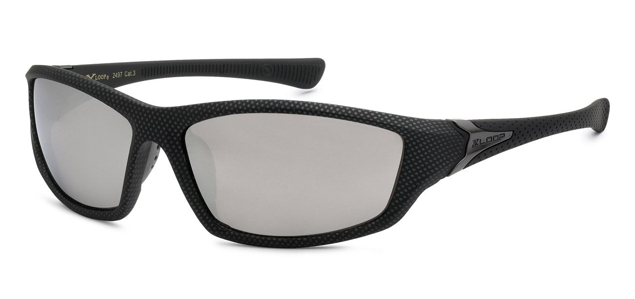 XLOOP 8X2497 LIGHTWEIGHT RUBBERIZED FINISH UNISEX SUNGLASSES