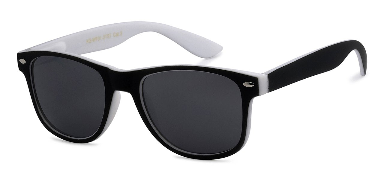 Juniors Retro Rewind Rubberized Kids Sunglasses