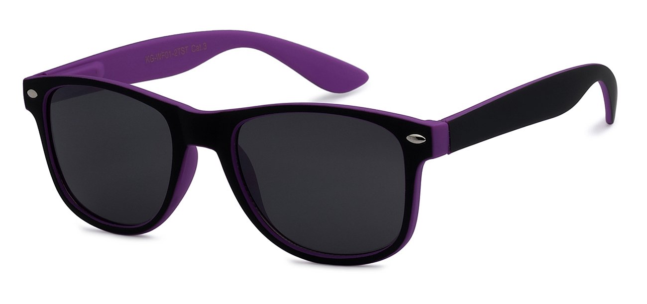 Juniors Retro Rewind Rubberized Kids Sunglasses