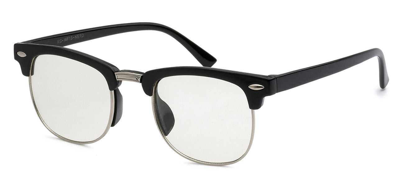 Juniors Retro Rewind Kids Clear Lens Glasses
