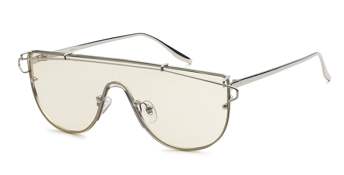 ACCESSORY METAL FRAME WITH ONE PIECE PANEL CLEAR LENS