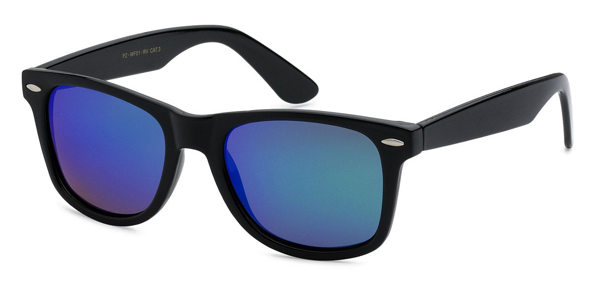 RETRO REWIND POLARIZED MIRRORED LENS UNISEX SUNGLASSES