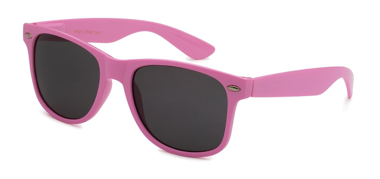 RETRO REWIND LIGHT PINK UNISEX SUNGLASSES
