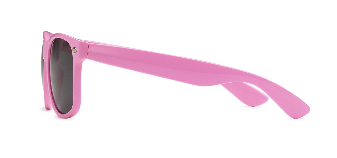 RETRO REWIND LIGHT PINK UNISEX SUNGLASSES