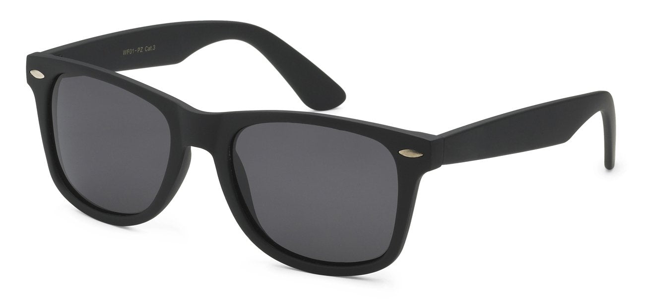 RETRO REWIND WF01-MB (MATTE BLACK) UNISEX SUNGLASSES