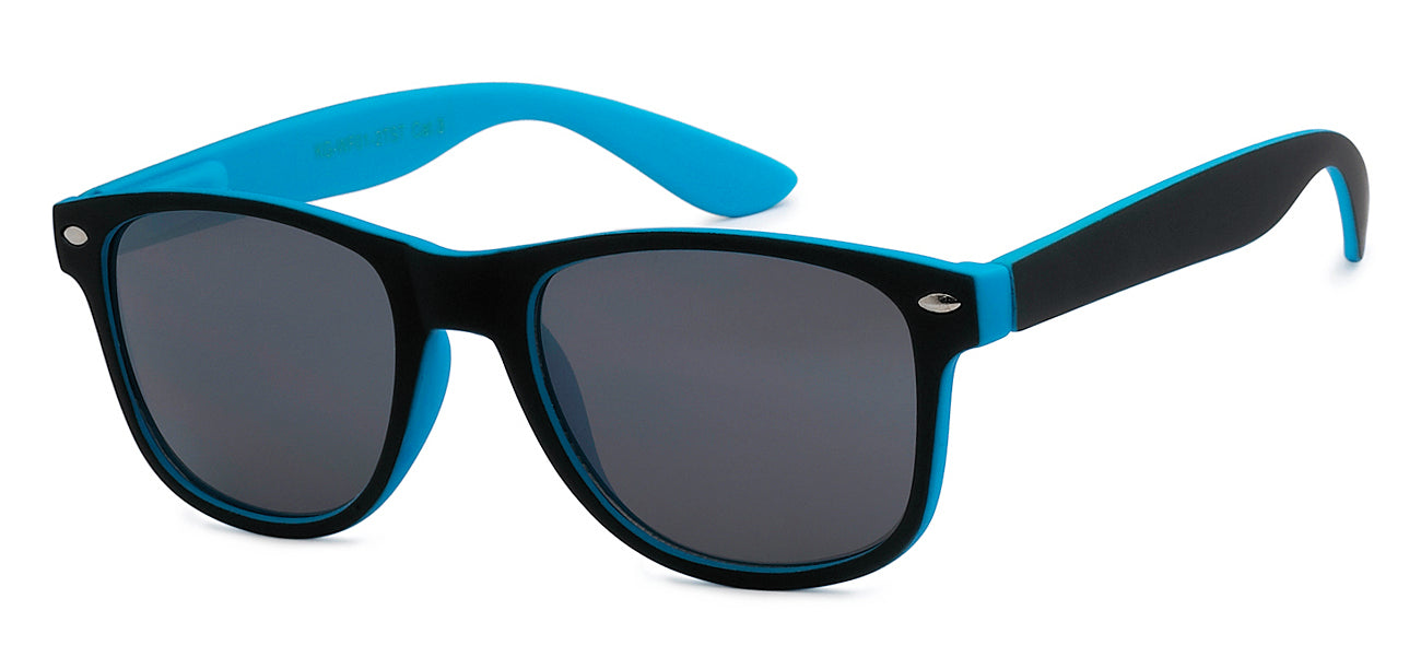 Juniors Retro Rewind Rubberized Kids Sunglasses