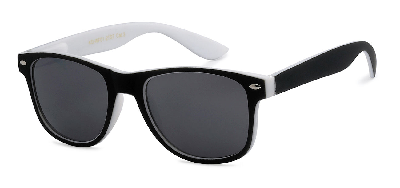 Juniors Retro Rewind Rubberized Kids Sunglasses