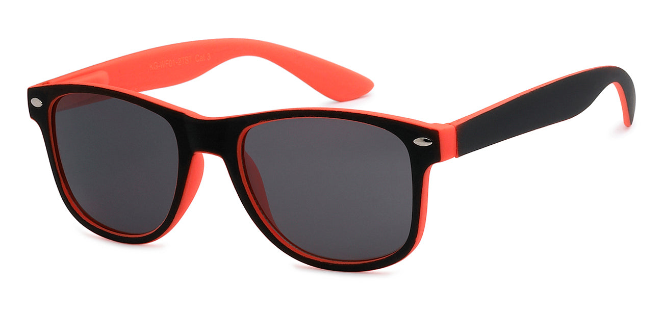 Juniors Retro Rewind Rubberized Kids Sunglasses