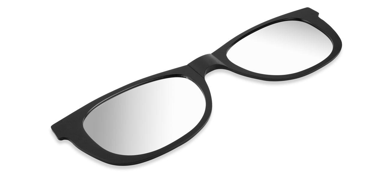 Oversized Retro Sunglasses Mirror-01 Wall Mirror - Black