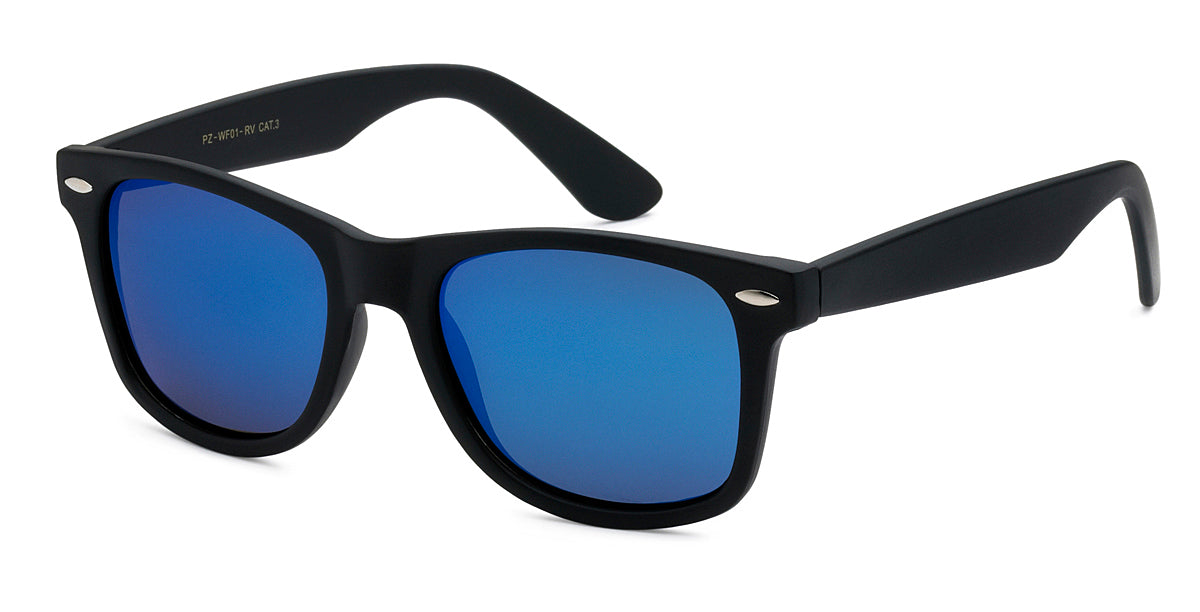 RETRO REWIND POLARIZED MIRRORED LENS SUNGLASSES