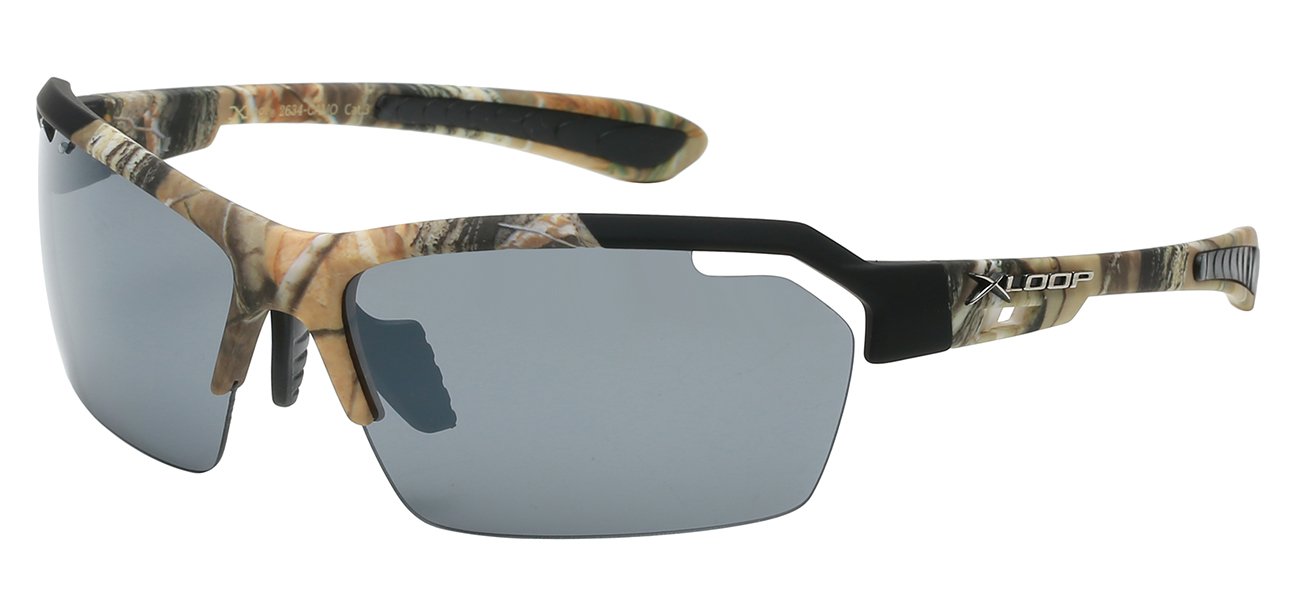 Camo Print Wrap Unisex Sunglasses