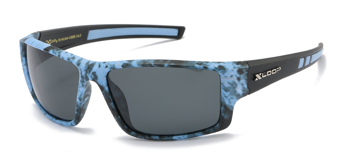 Polarized XLoop Sunglasses - Aquatic Camo