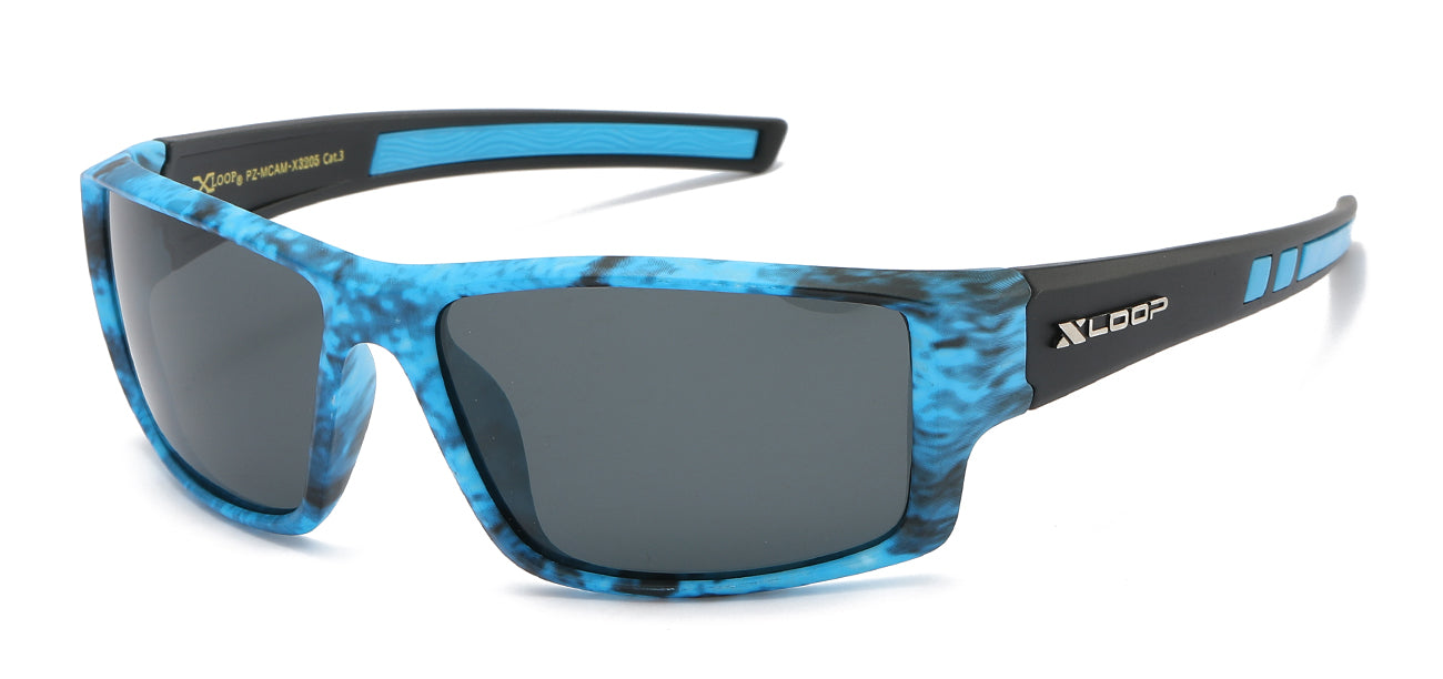 Polarized XLoop Sunglasses - Aquatic Camo